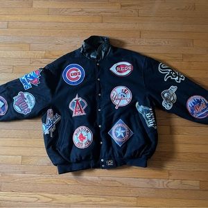 MLB USED PATCH WOOL JACKET